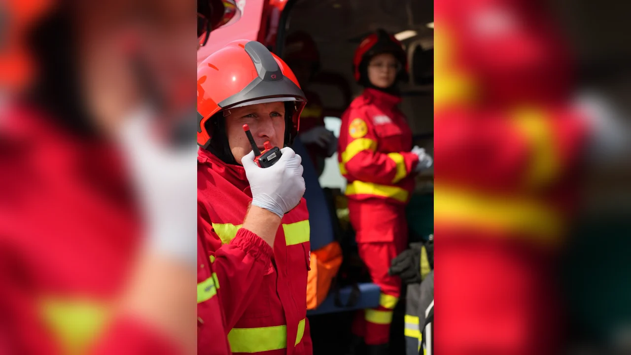 Accident la Dămideni: tânăr de 22 de ani transportat la spital după coliziune