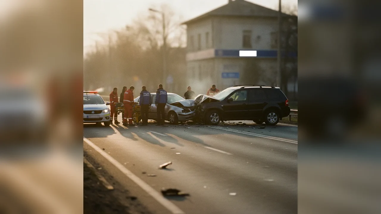 Accident în Botoșani: O persoană rănită la intersecția Cornișa