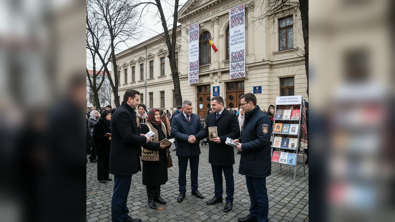 Acțiuni de promovare a integrității la Botoșani, organizate de Serviciul Județean Anticorupție de Ziua Culturii Naționale