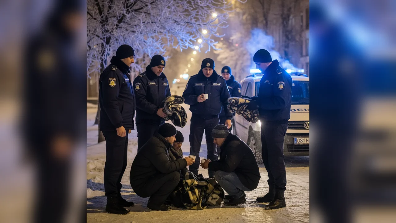 Acțiuni extinse în Botoșani pentru protejarea persoanelor fără adăpost pe timp de ger