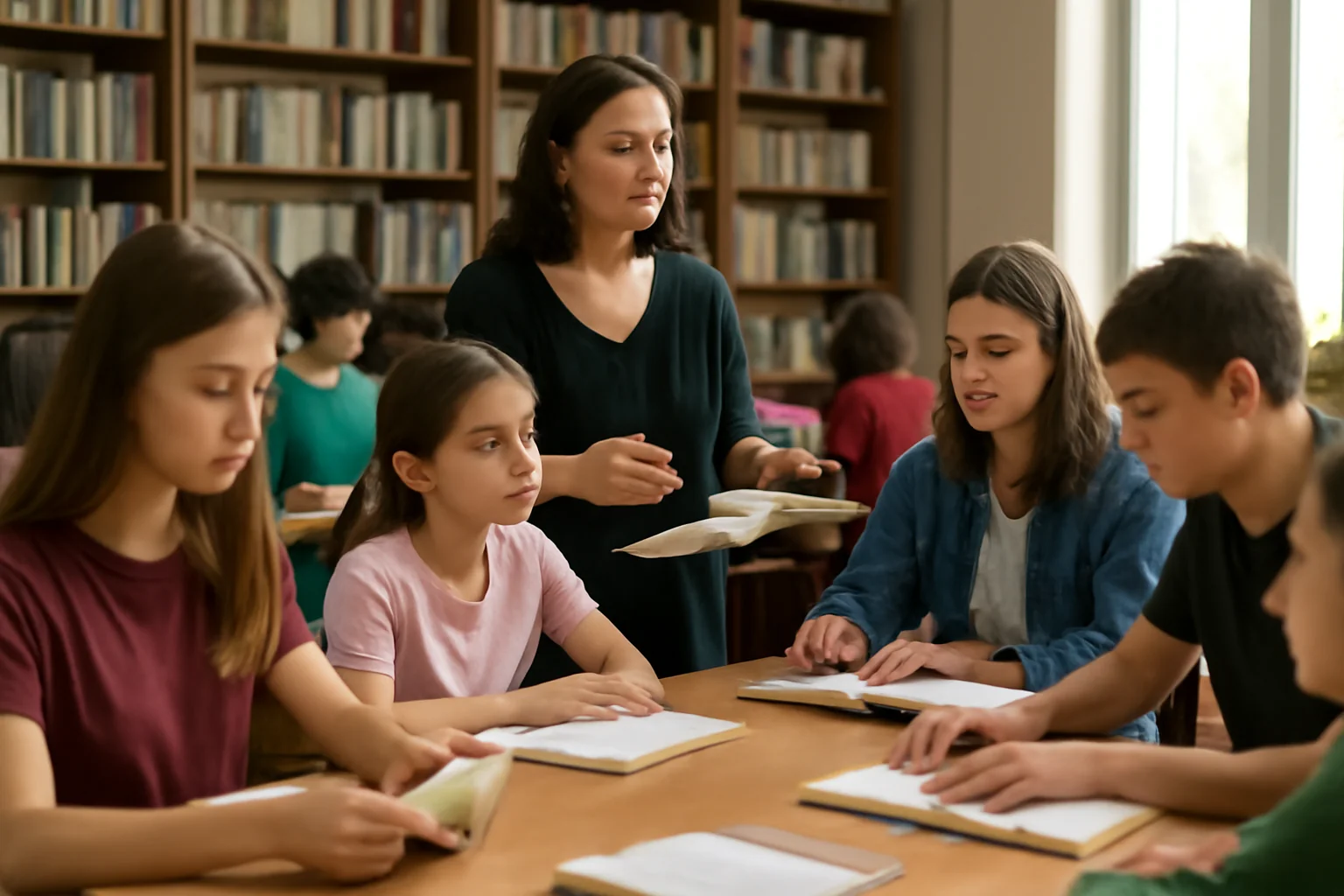 activități, ateliere și cluburi de carte pentru copii și adolescenți