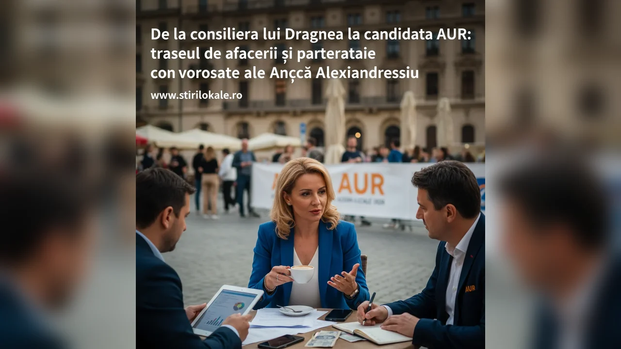 afaceri și parteneriate controversate ale Ancăi Alexandrescu