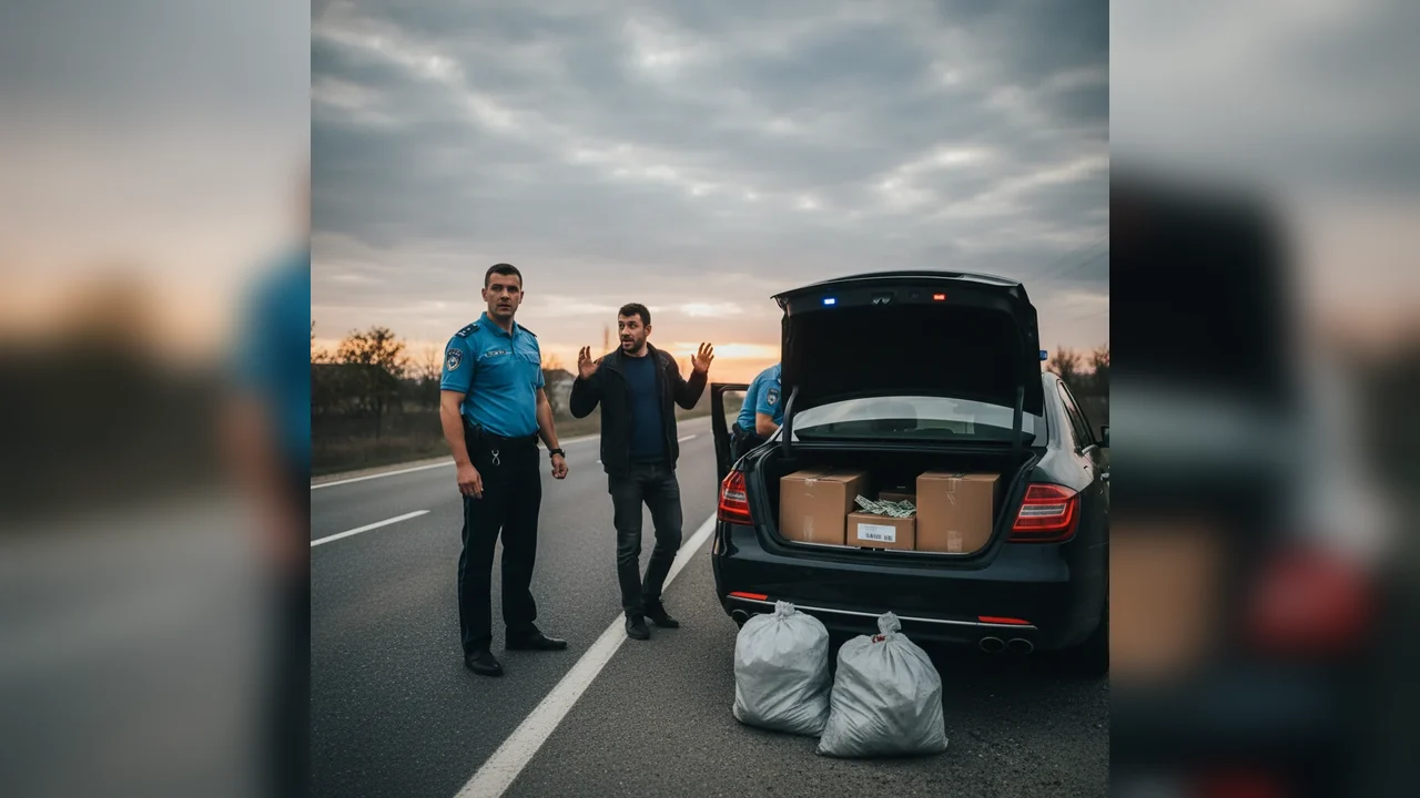 Amendă record aplicată în urma unui control surpriză în trafic