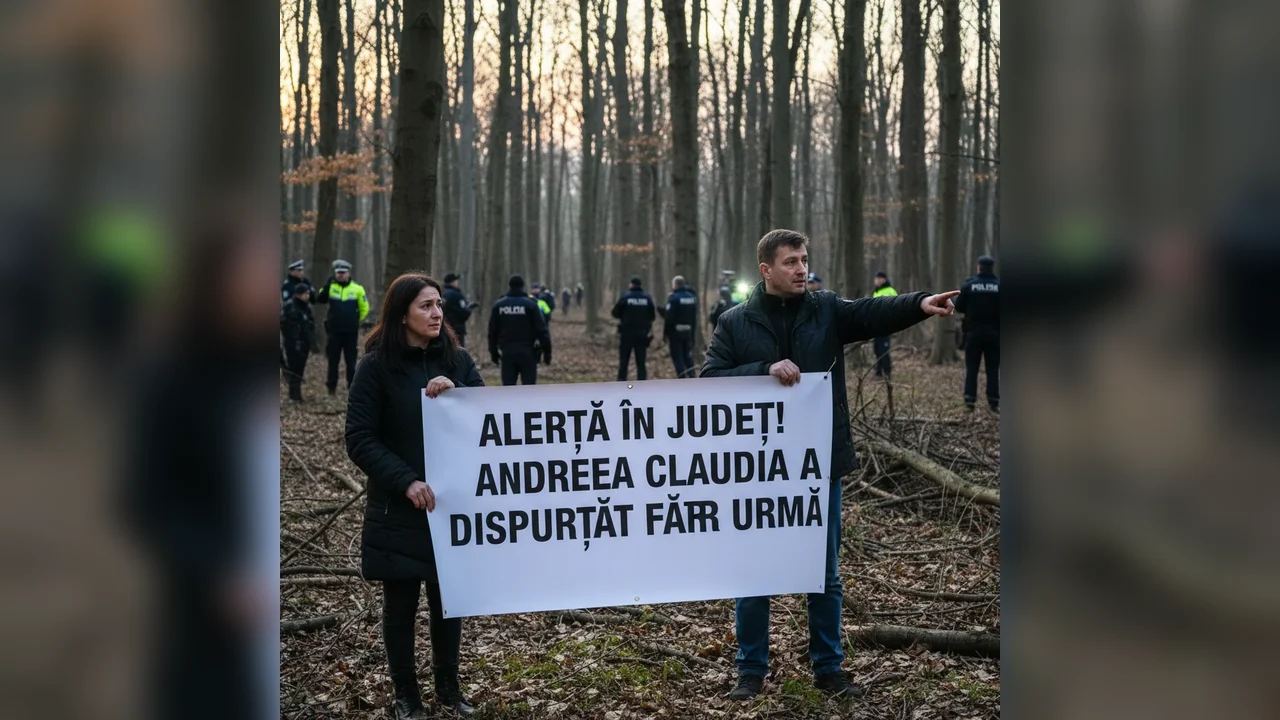 Andreea Claudia a dispărut fără urmă, căutările continuă