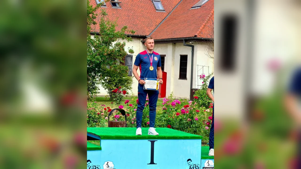 Andrei Baltag, campion național la pista cu obstacole. ISU Botoșani, locul II la motopompă
