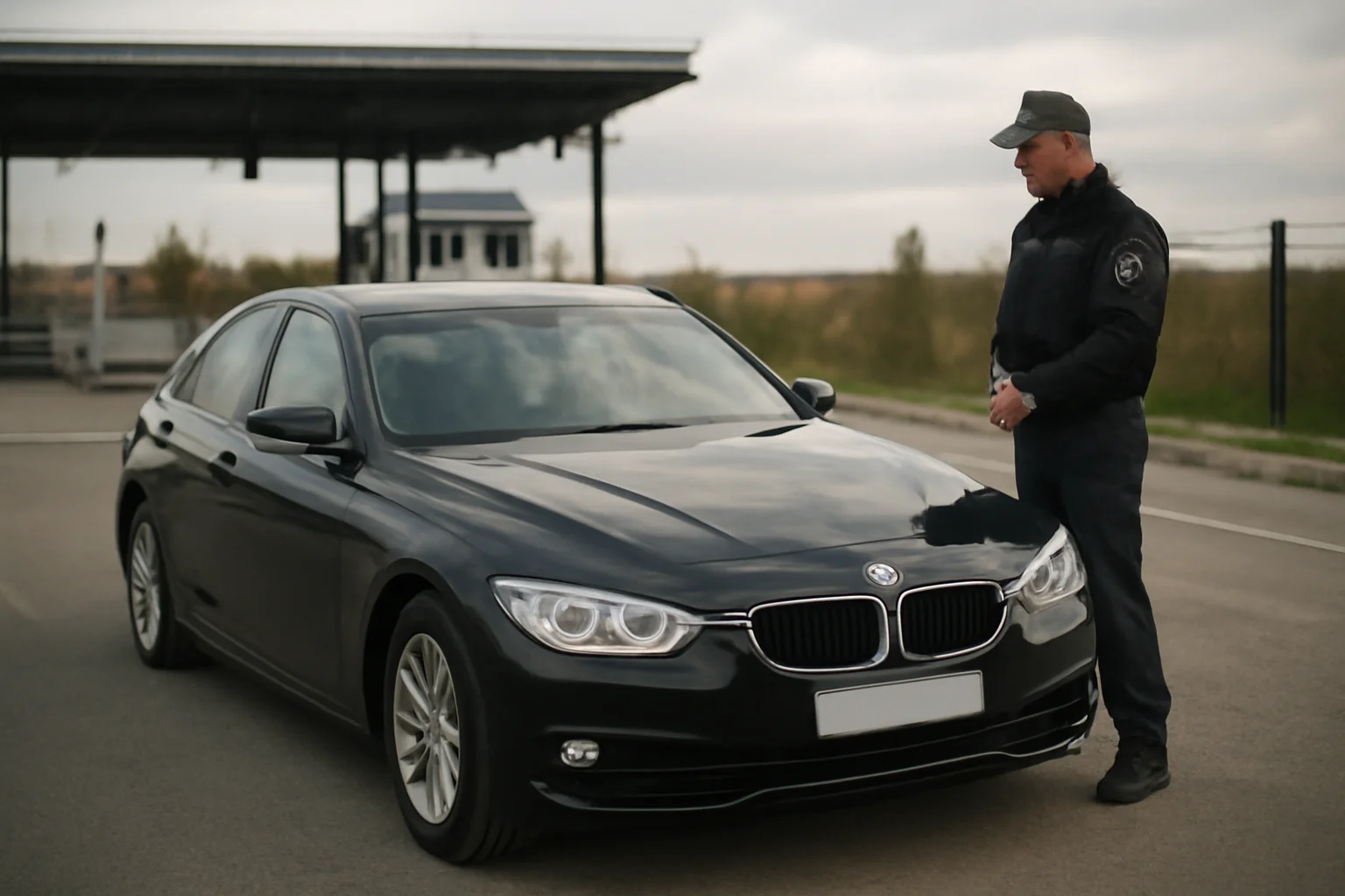 Autoturism BMW semnalat ca furat, depistat la frontiera din Botoșani