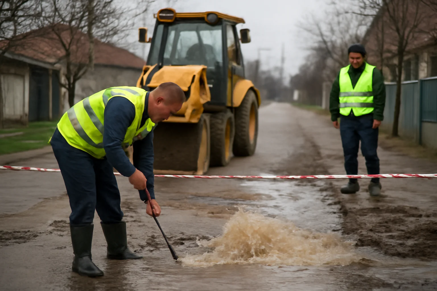 Avarie la rețeaua de apă din Botoșani: intervenție pe strada Doboșari și opriri programate