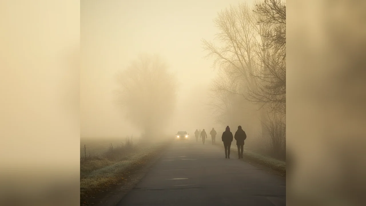 Avertizare de ceață densă în Botoșani: Cod Galben emis pentru sâmbătă dimineață