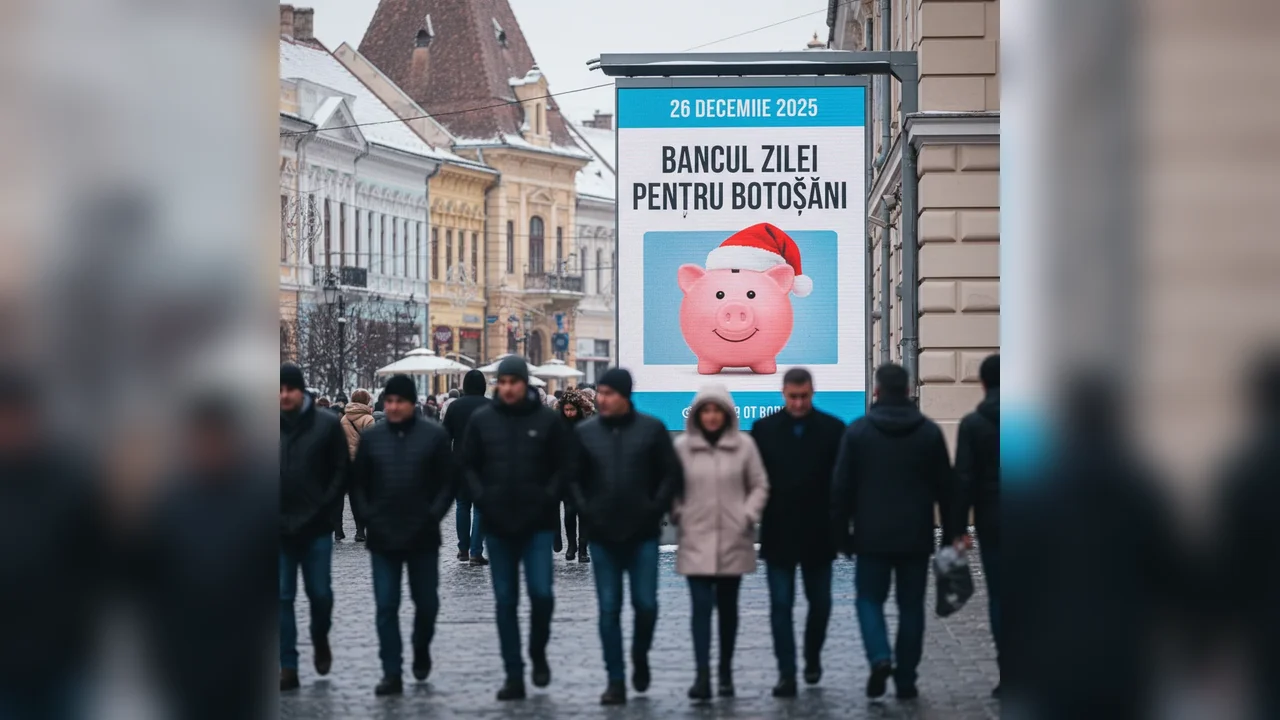 Bancul zilei pentru Botoșani – 26 decembrie 2025