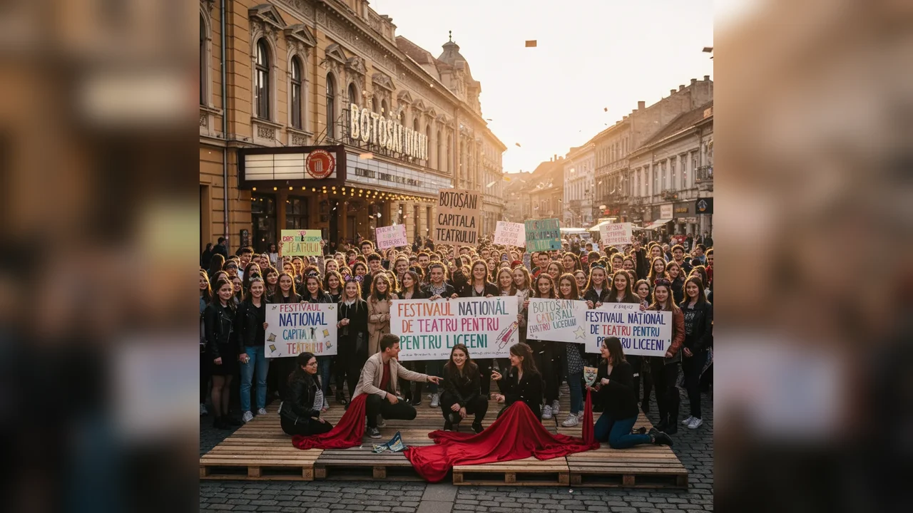 Botoșani, capitala teatrului dedicat elevilor de liceu