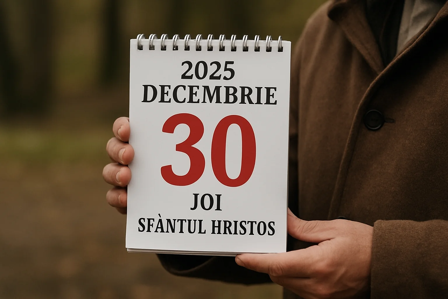 Calendar ortodox – 2025-12-30
