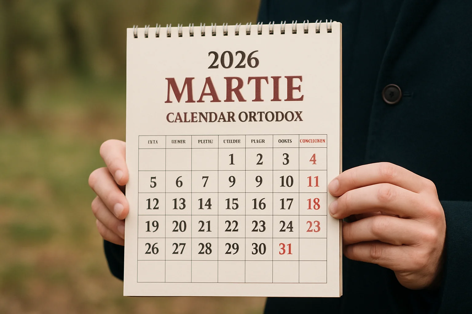 Calendar ortodox – 2026-03-25