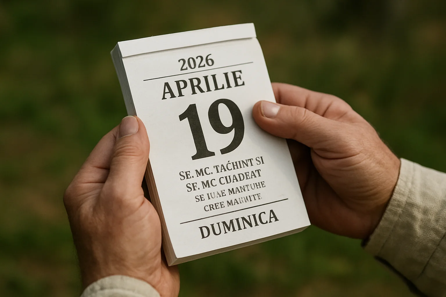 Calendar ortodox – 2026-04-19