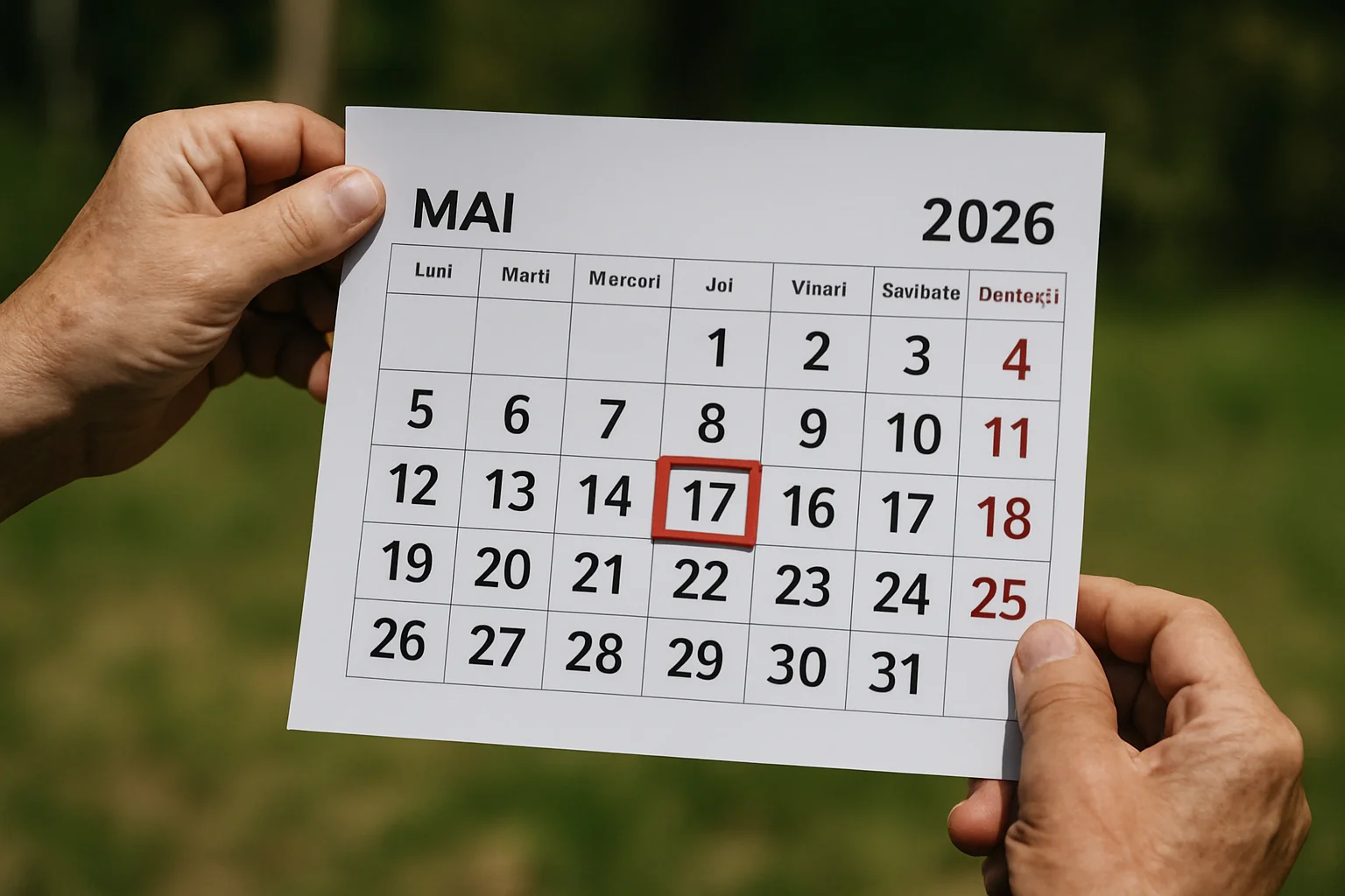 Calendar ortodox – 2026-05-17