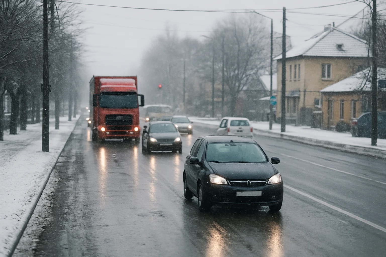 Cod galben de ceață în 46 de localități din Botoșani