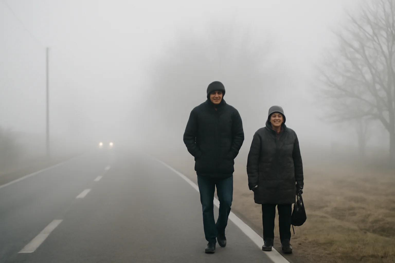 Cod galben de ceață la Botoșani în dimineața de 28 ianuarie