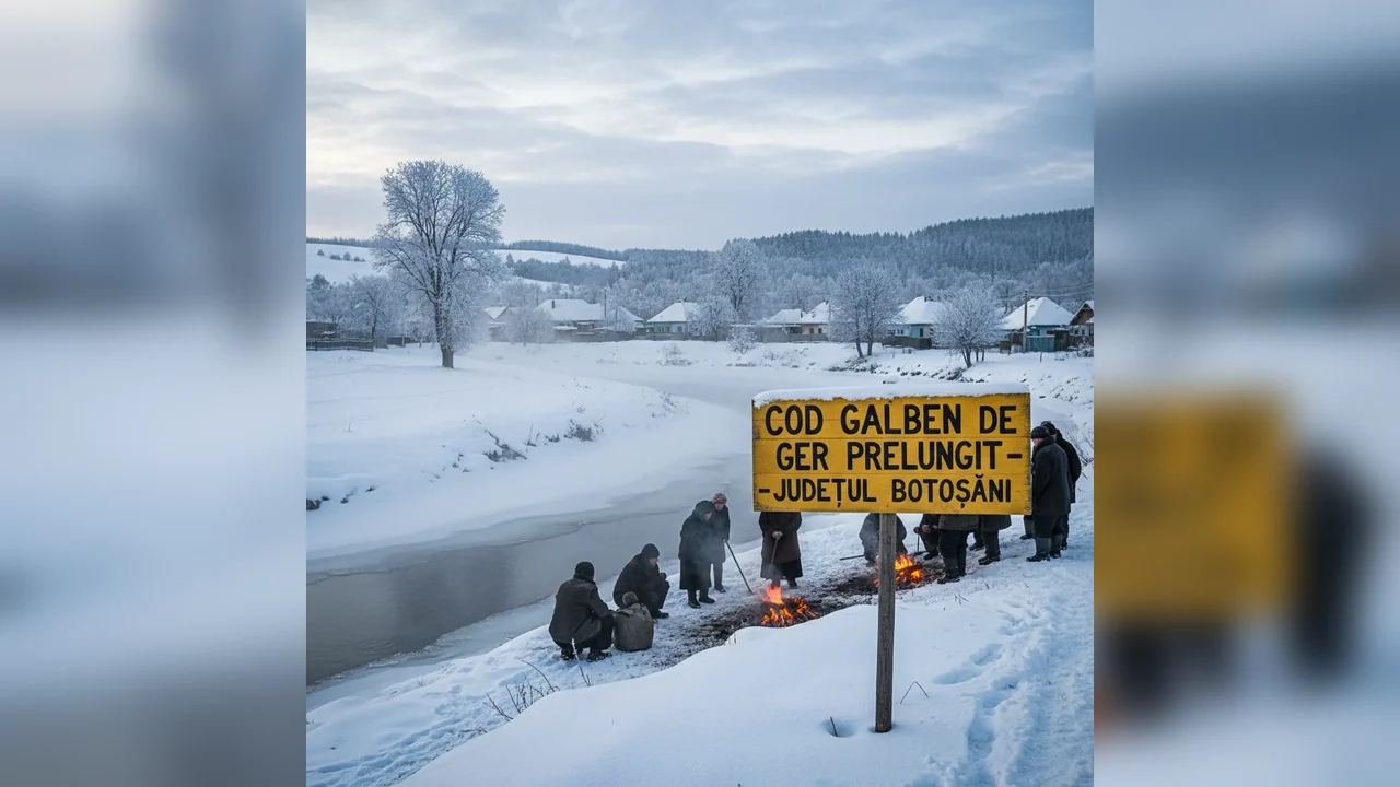 Cod galben de ger prelungit la Botoșani până sâmbătă seara