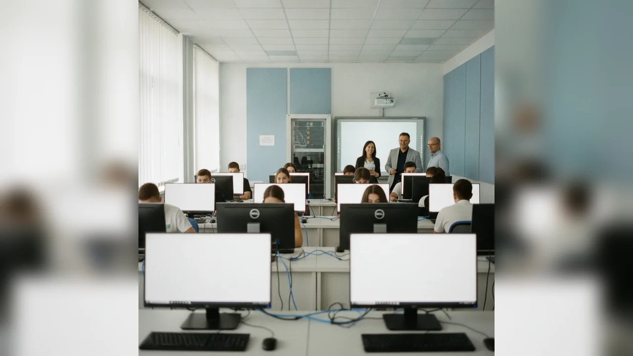 Colegiul Laurian Botoșani: Laboratoare IT modernizate prin PNRR