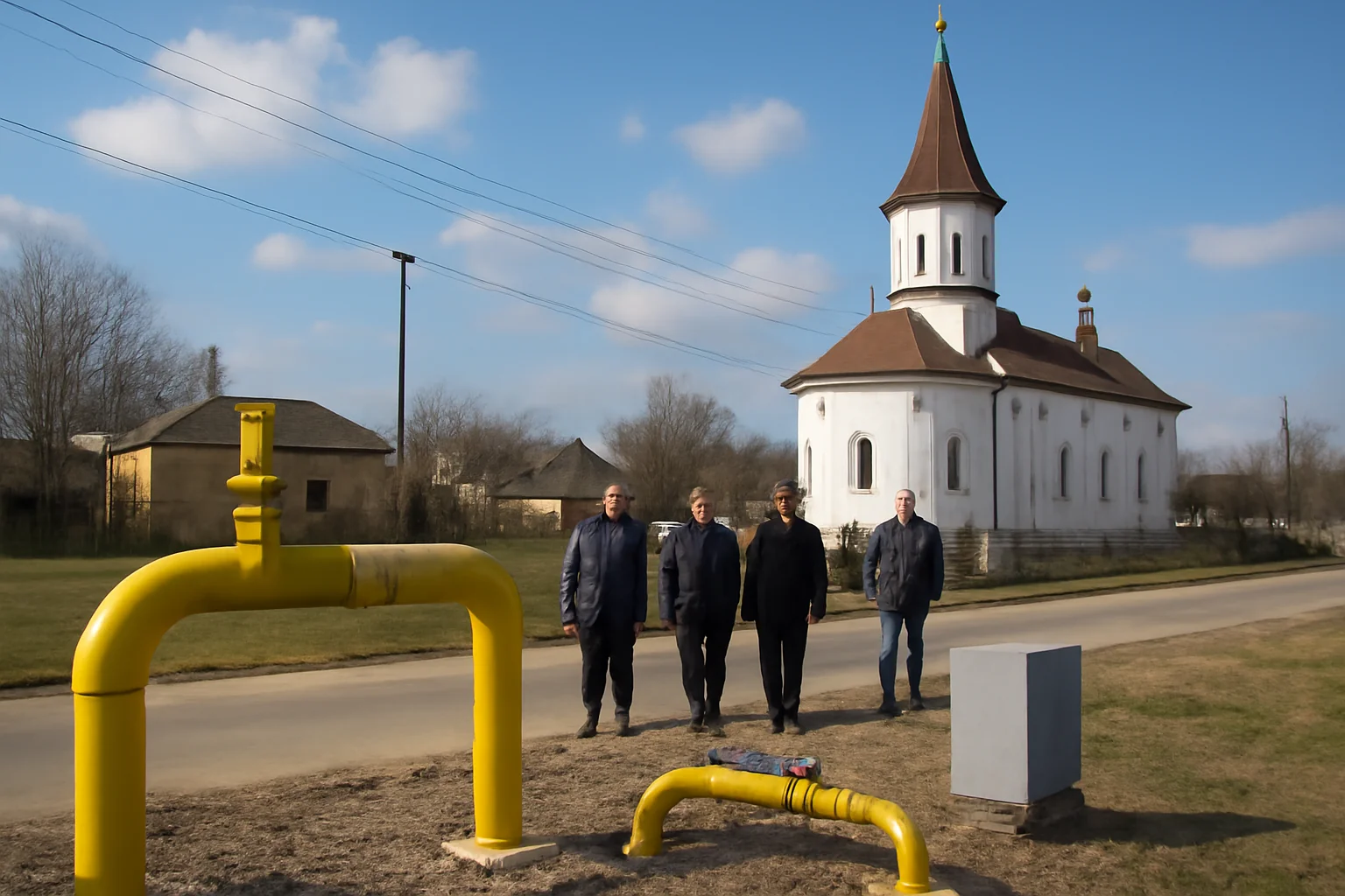Contract pentru extinderea rețelei de gaz și reabilitarea unei biserici într-o comună din Botoșani, semnat la București