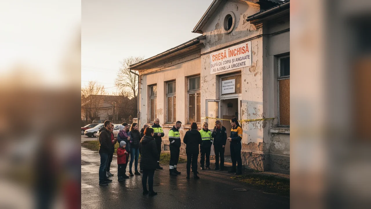 Creșă din Botoșani suspendată temporar după ce mai mulți copii și o îngrijitoare au ajuns la spital