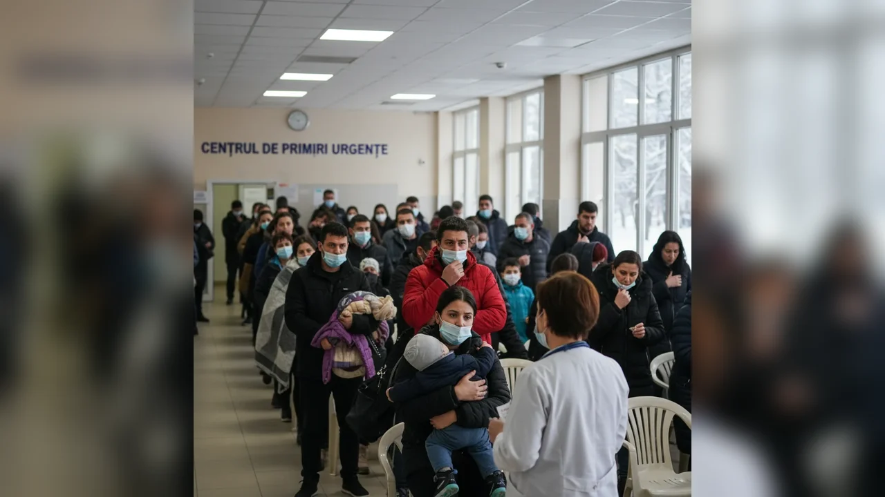 Creștere alarmantă a cazurilor de gripă în Botoșani