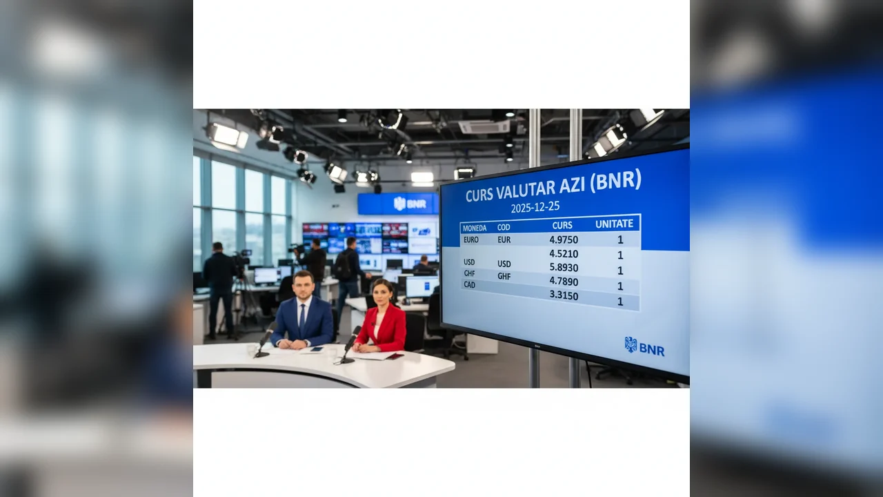 Curs valutar azi (BNR) – 2025-12-25