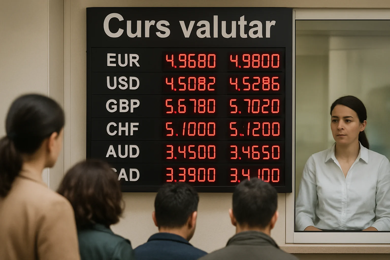 Curs valutar azi (BNR) – 2025-12-31
