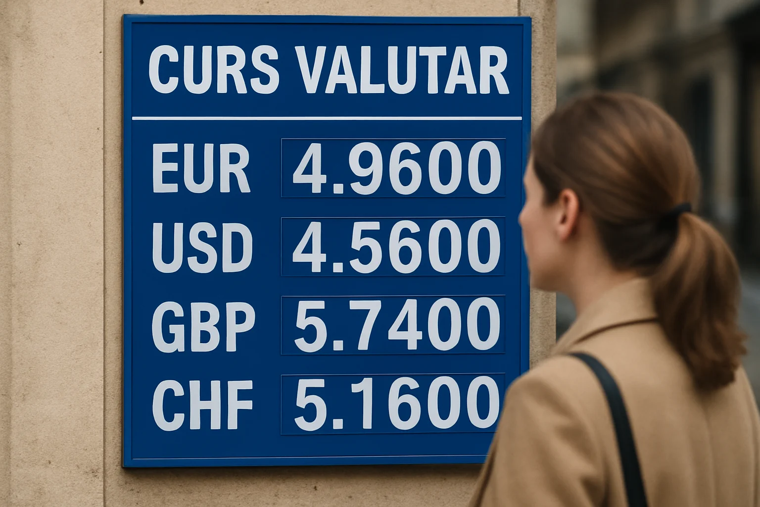 Curs valutar azi (BNR) – 2026-03-20