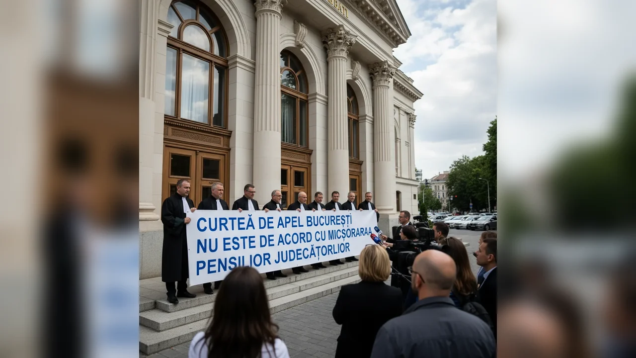 Curtea de Apel București respinge reducerea pensiilor judecătorilor