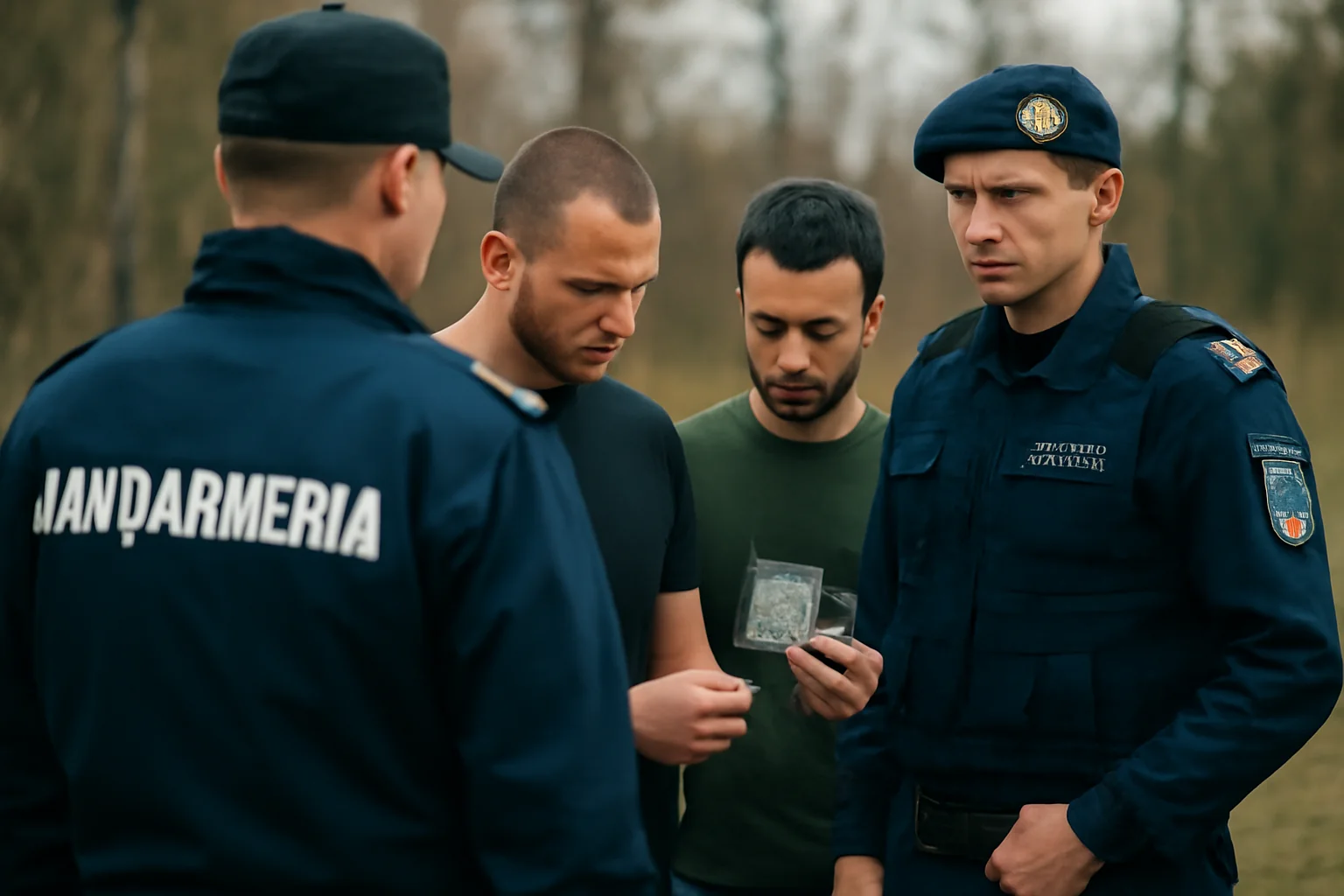 Doi bărbați depistați cu substanțe interzise la Botoșani și predați poliției
