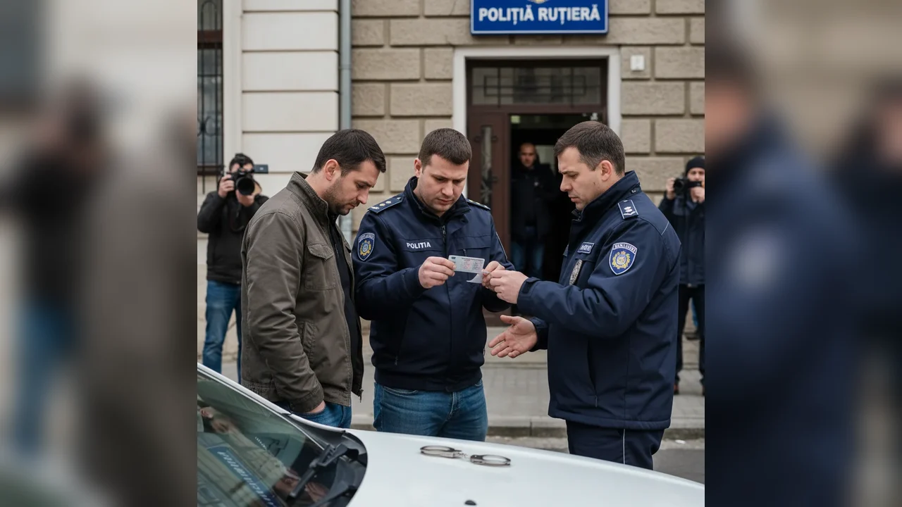 Dosar penal deschis după tentativă eşuată de prezentare a unui permis fals la poliţie
