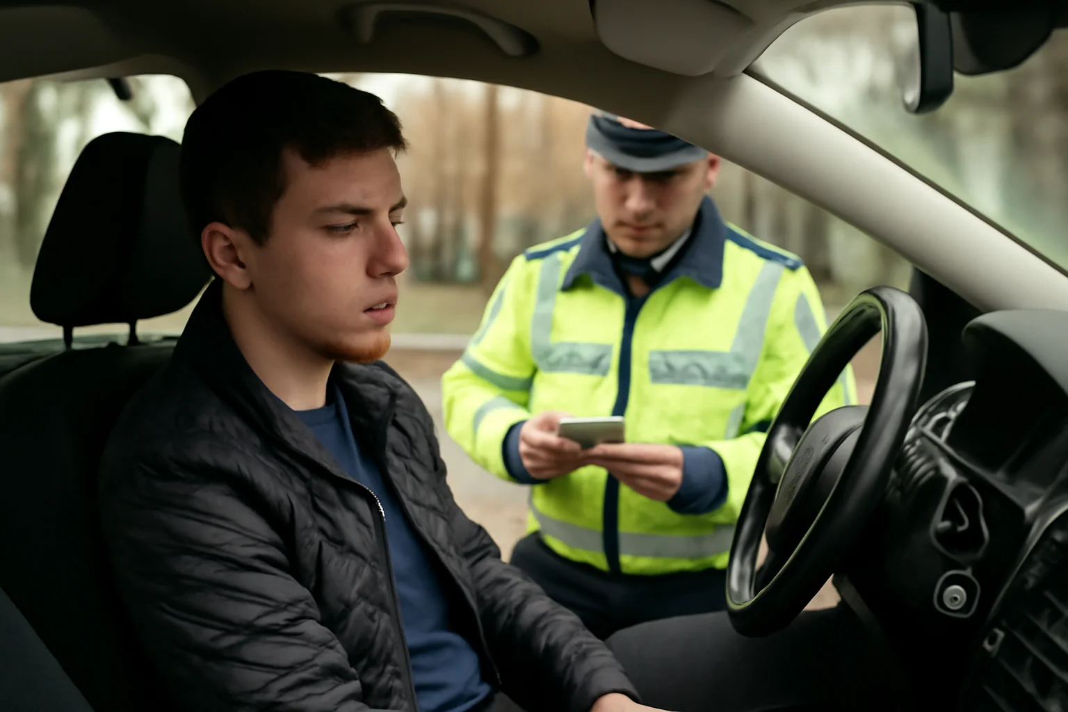 Dosar penal deschis unui tânăr oprit în trafic la Botoșani