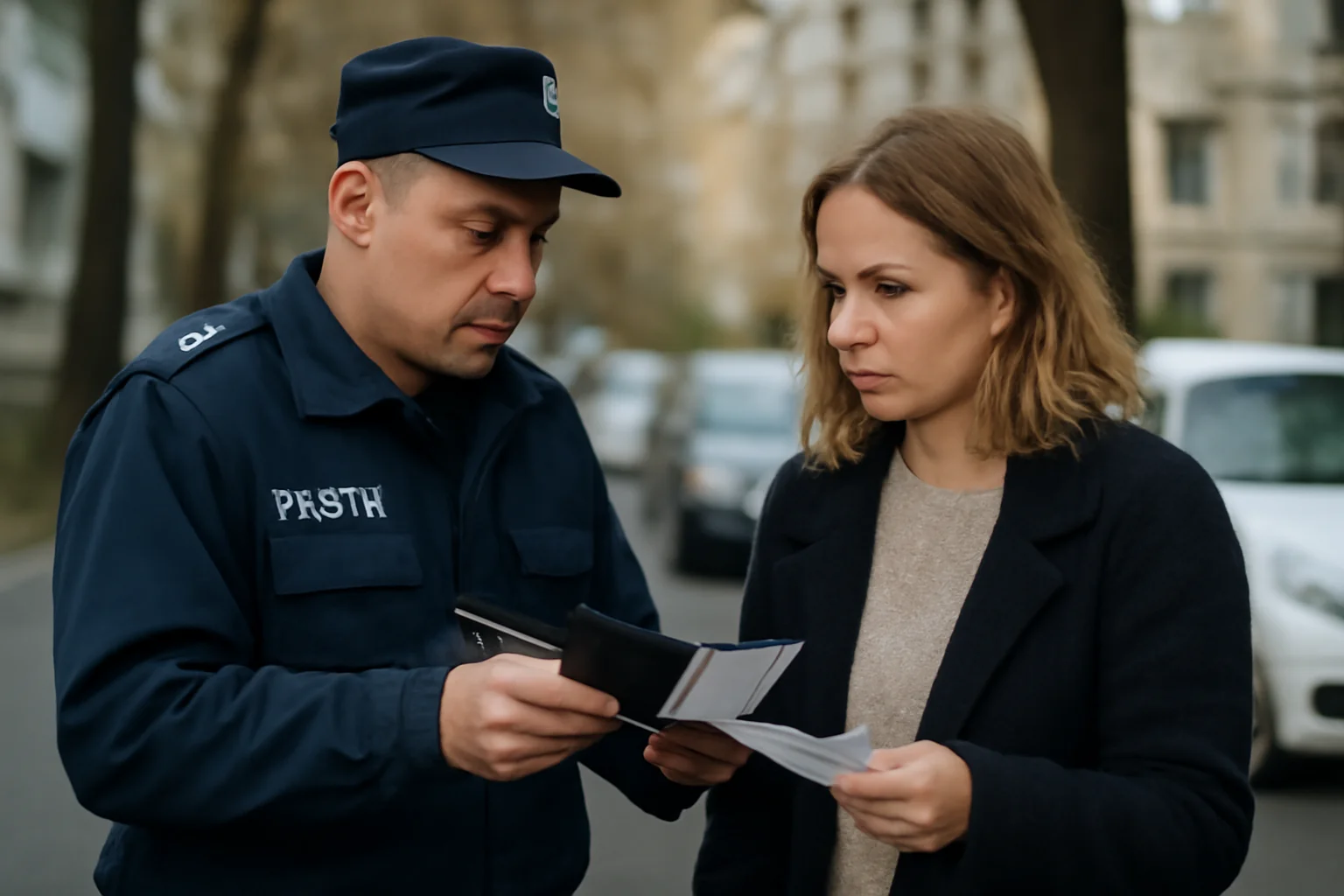 Dosar penal la Botoșani după ce un șofer a fost prins cu autorizația provizorie expirată