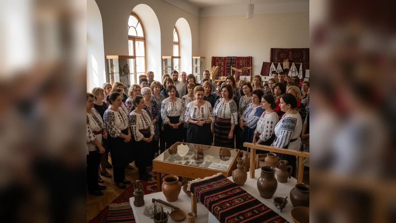 Expoziția „Despre tine, femeie…” deschisă publicului la Muzeul de Etnografie Botoșani