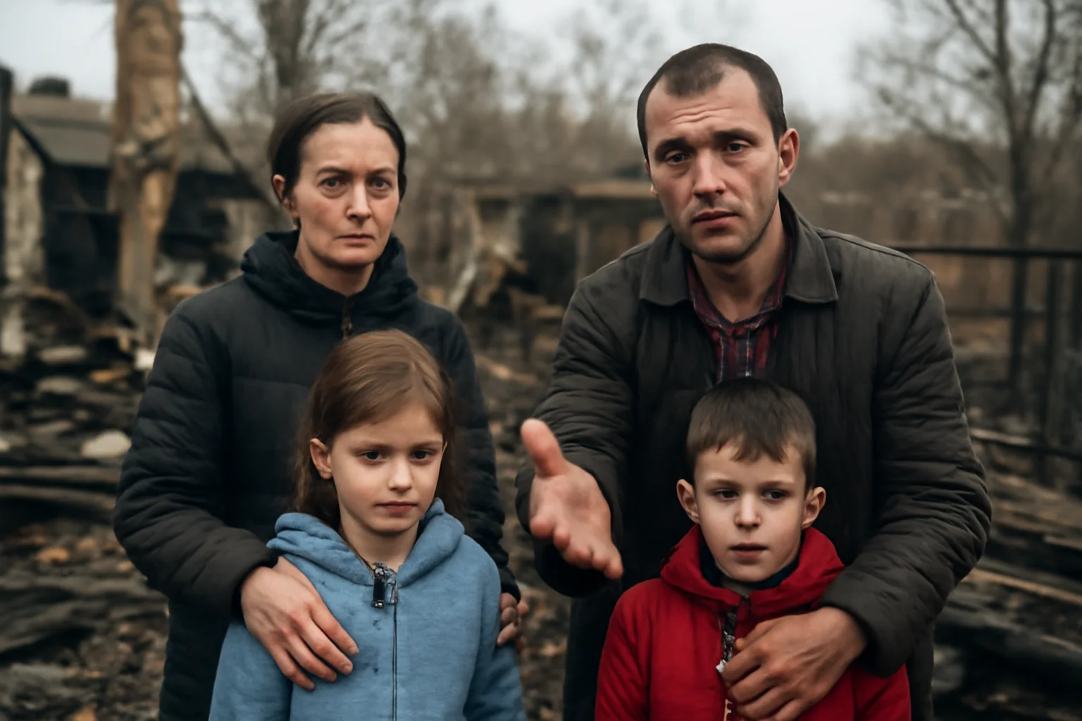 Familie din Botoșani, rămasă fără locuință după un incendiu de iarnă: apel la sprijin pentru reconstrucție