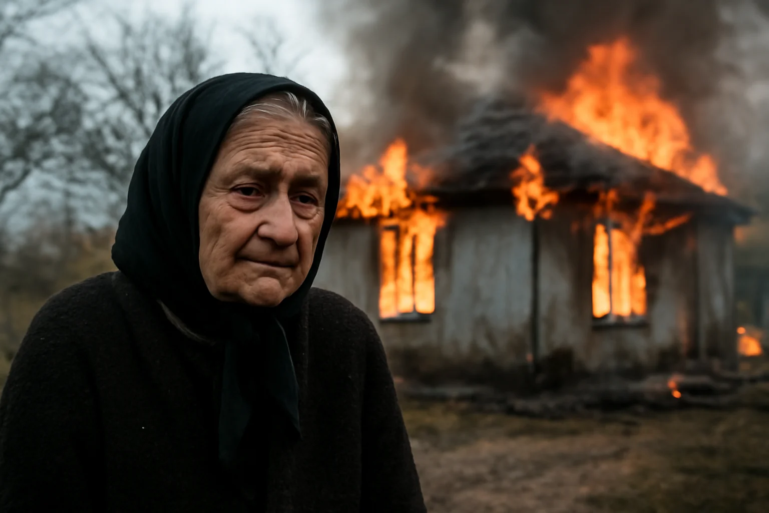 Femeie de 80 de ani găsită fără viață într-o locuință cuprinsă de flăcări la Călărași, județul Botoșani