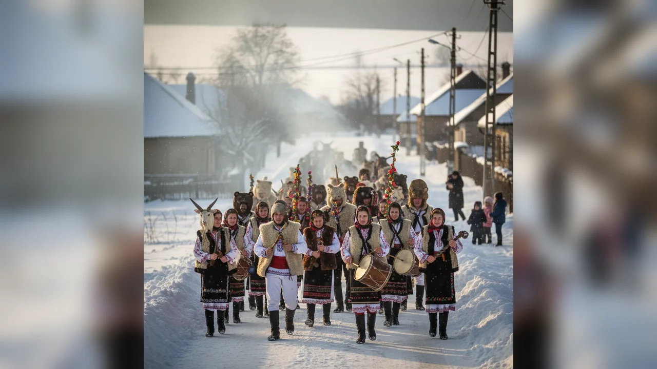 Festival internațional de datini și obiceiuri de iarnă la Botoșani, în Săveni și Ungureni