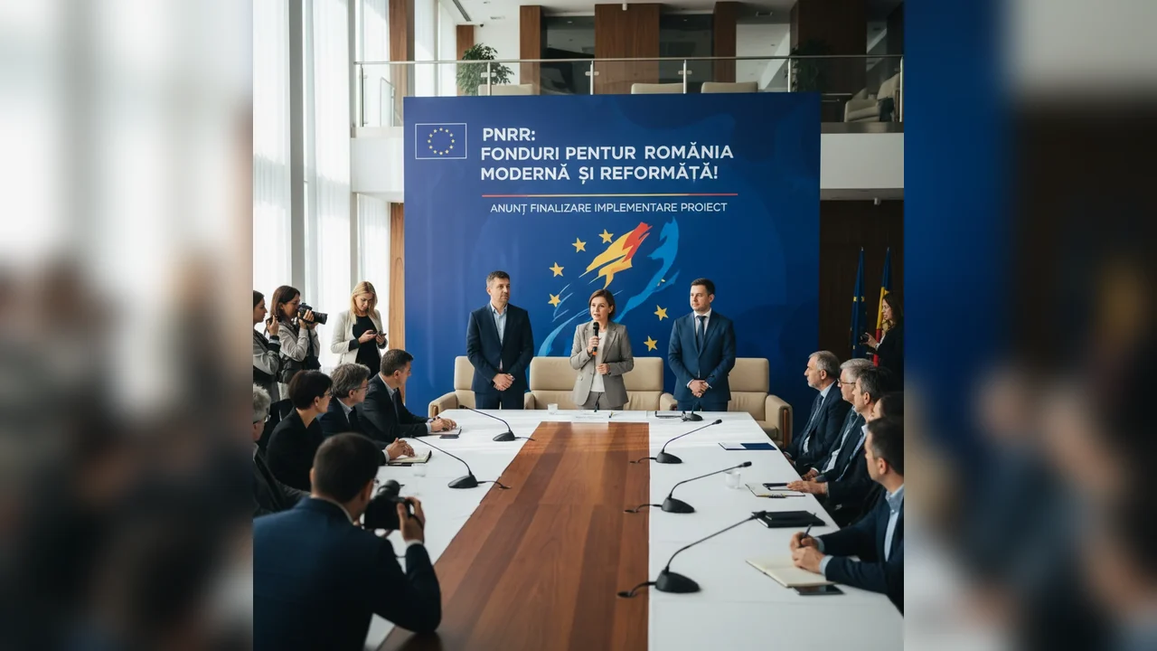 Finalizarea proiectului finanțat prin PNRR pentru modernizarea și reformarea României