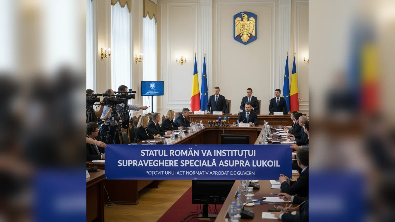 Guvernul instituie supraveghere specială asupra Lukoil în România, conform noului act normativ
