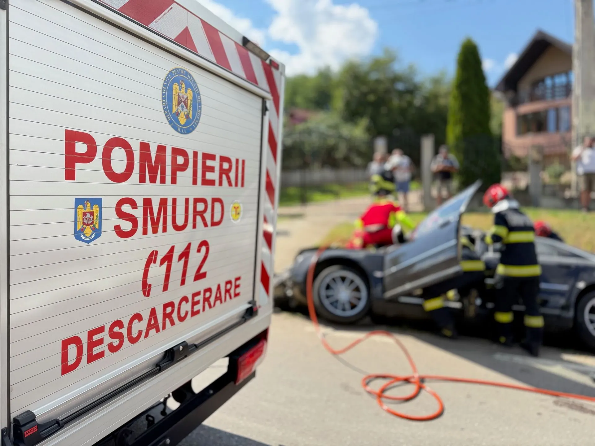 Lunca: femeie de 80 de ani, rănită într-un accident