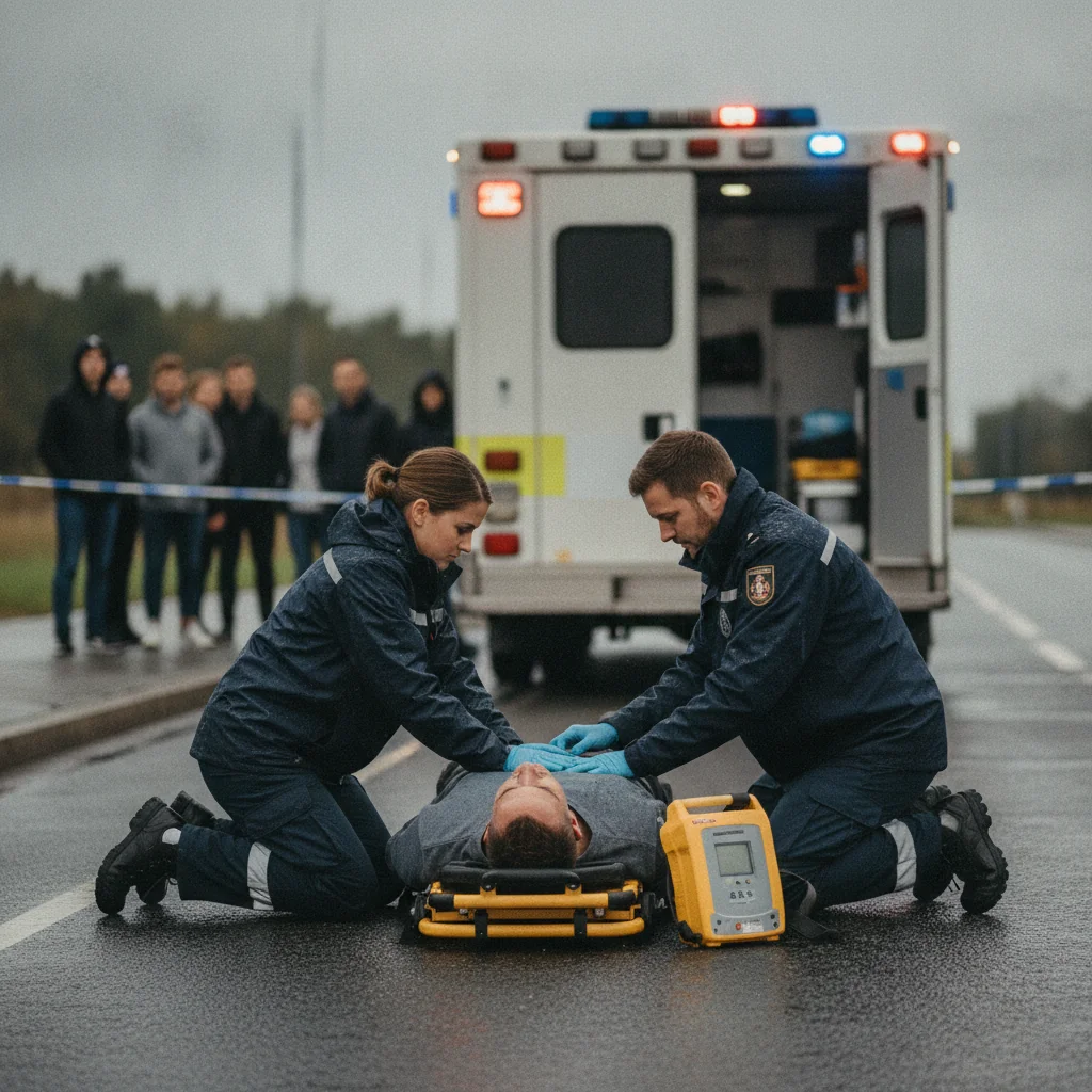 Medic din Săveni, resuscitat de echipajul de ambulanță pe 16 octombrie