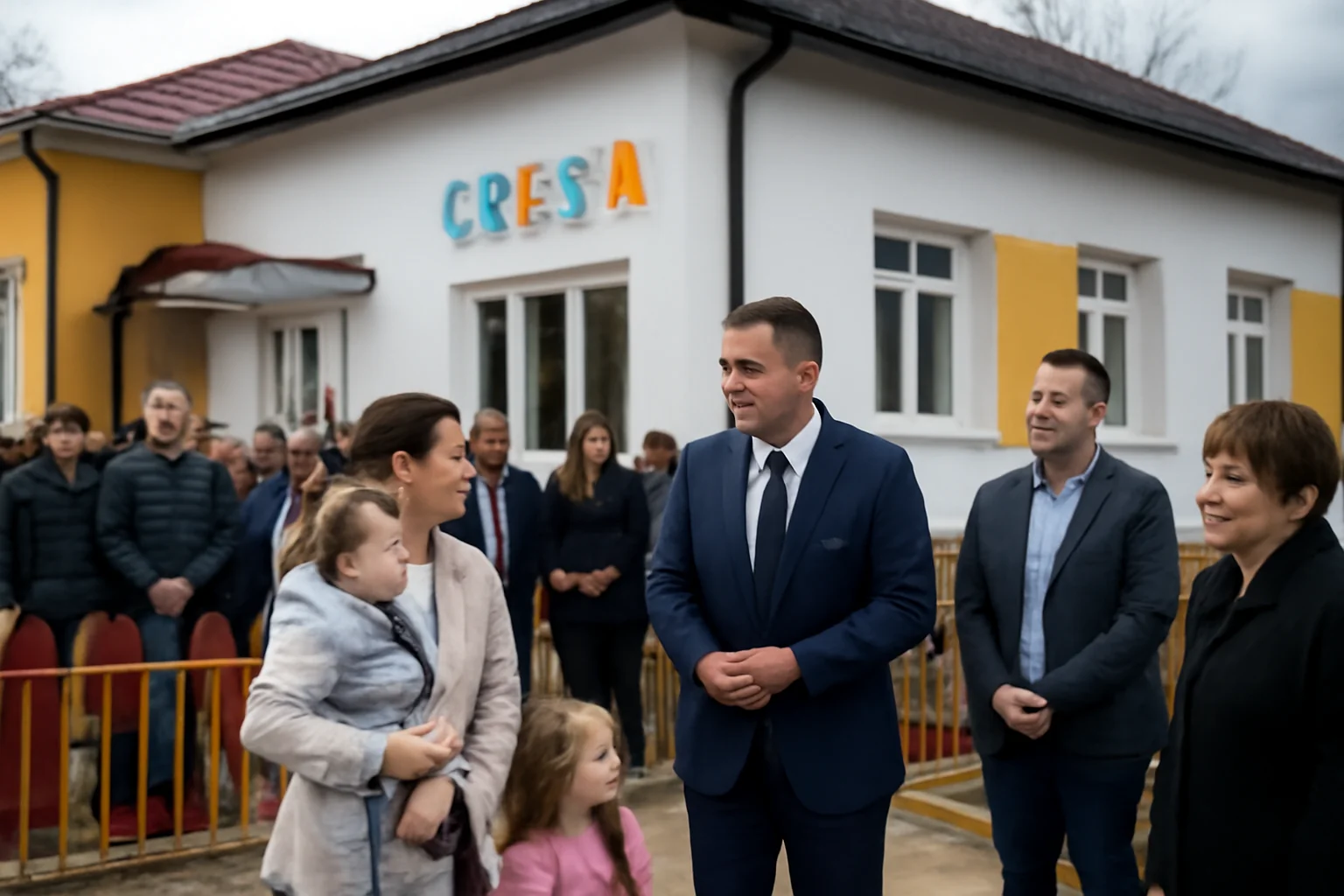 Ministrul Dezvoltării deschide o creșă modernă la Botoșani, proiect de 9,5 milioane lei dedicat familiilor tinere (VIDEO)