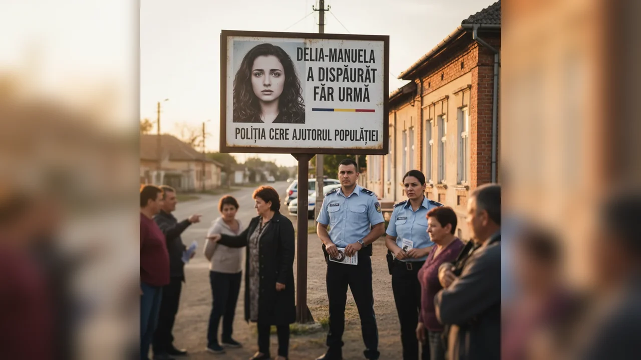 minora Delia-Manuela, dată dispărută; polițiștii solicită sprijinul cetățenilor