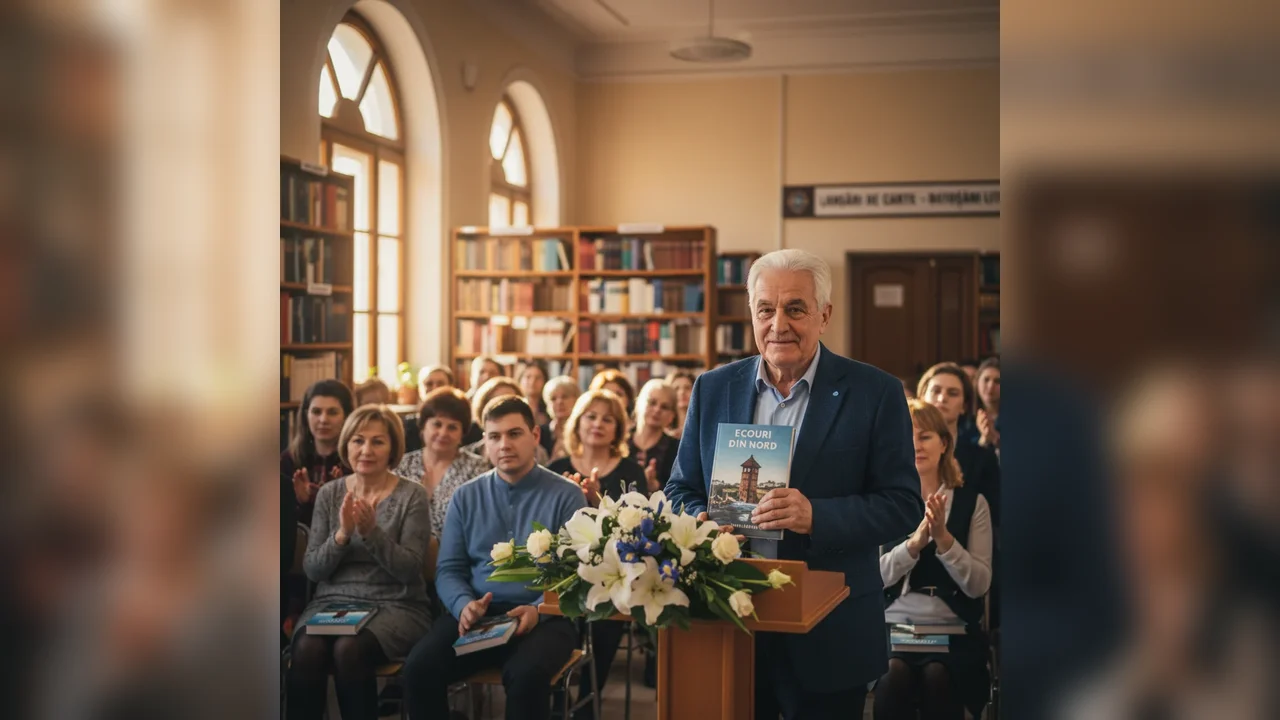 Noua carte a unui cunoscut scriitor botoșănean – lansare editorială de interes local