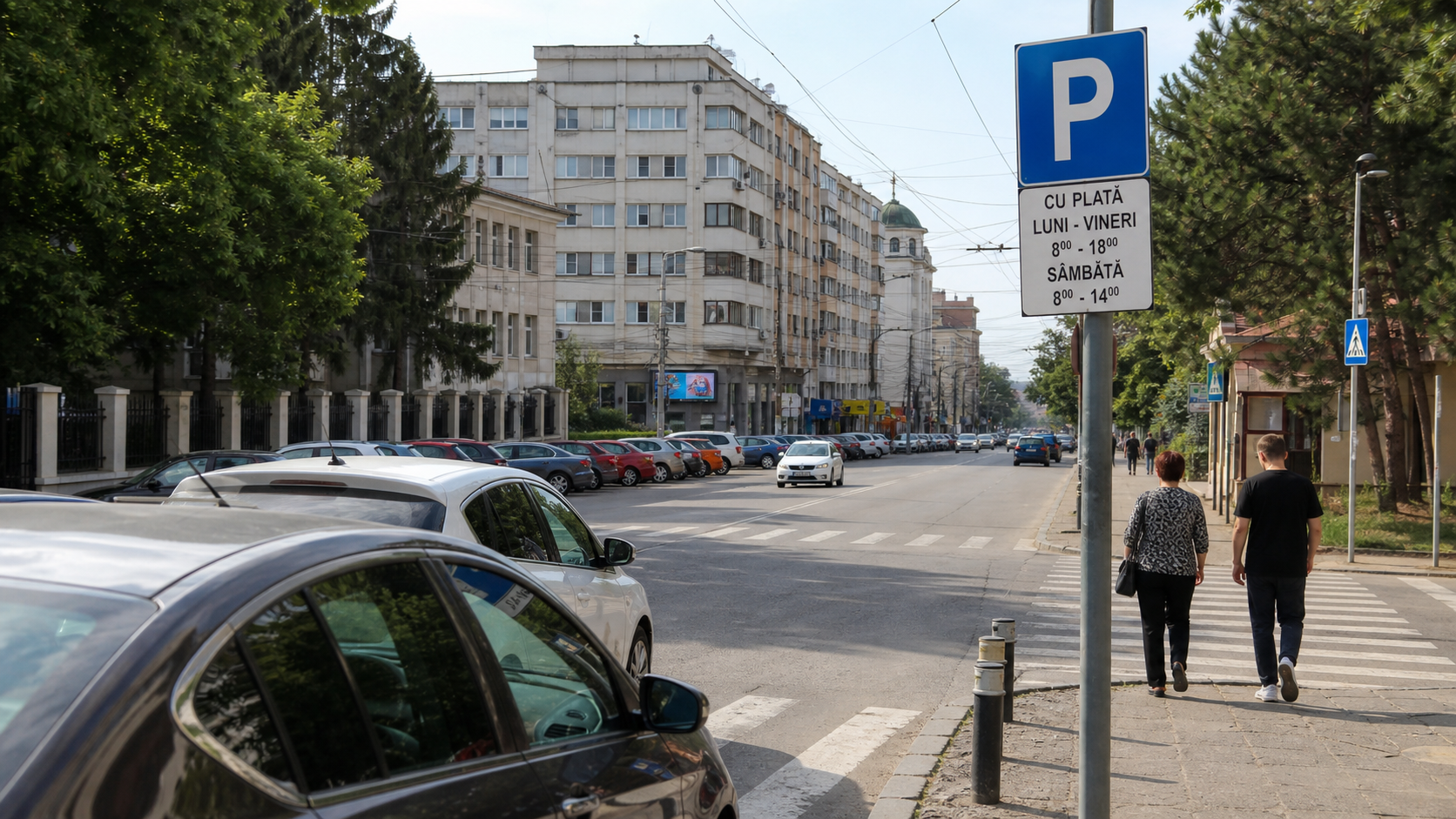Parcare în Botoșani: unde lași mașina când ai treabă în centru, la spital sau la instituții