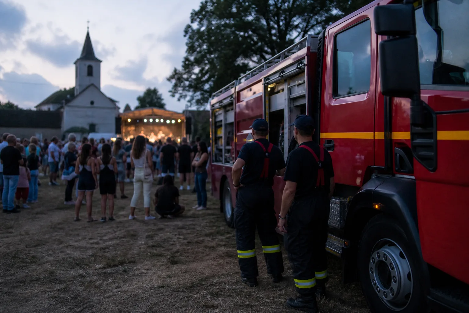 Pompieri din Botoșani la festivalul de la Ipotești, sâmbătă și duminică