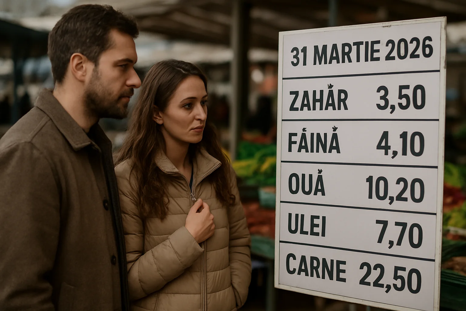 Prețurile zilei în România – 2026-03-31