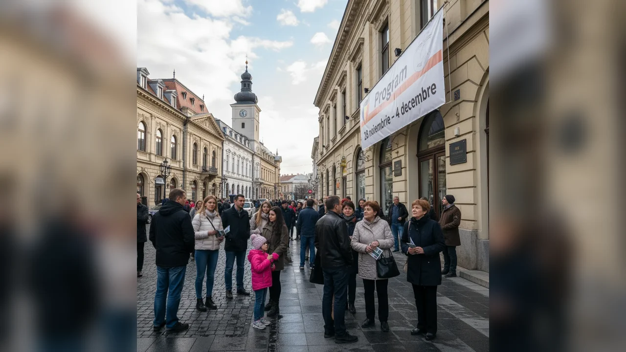 Programul evenimentelor și activităților locale 28 noiembrie – 4 decembrie