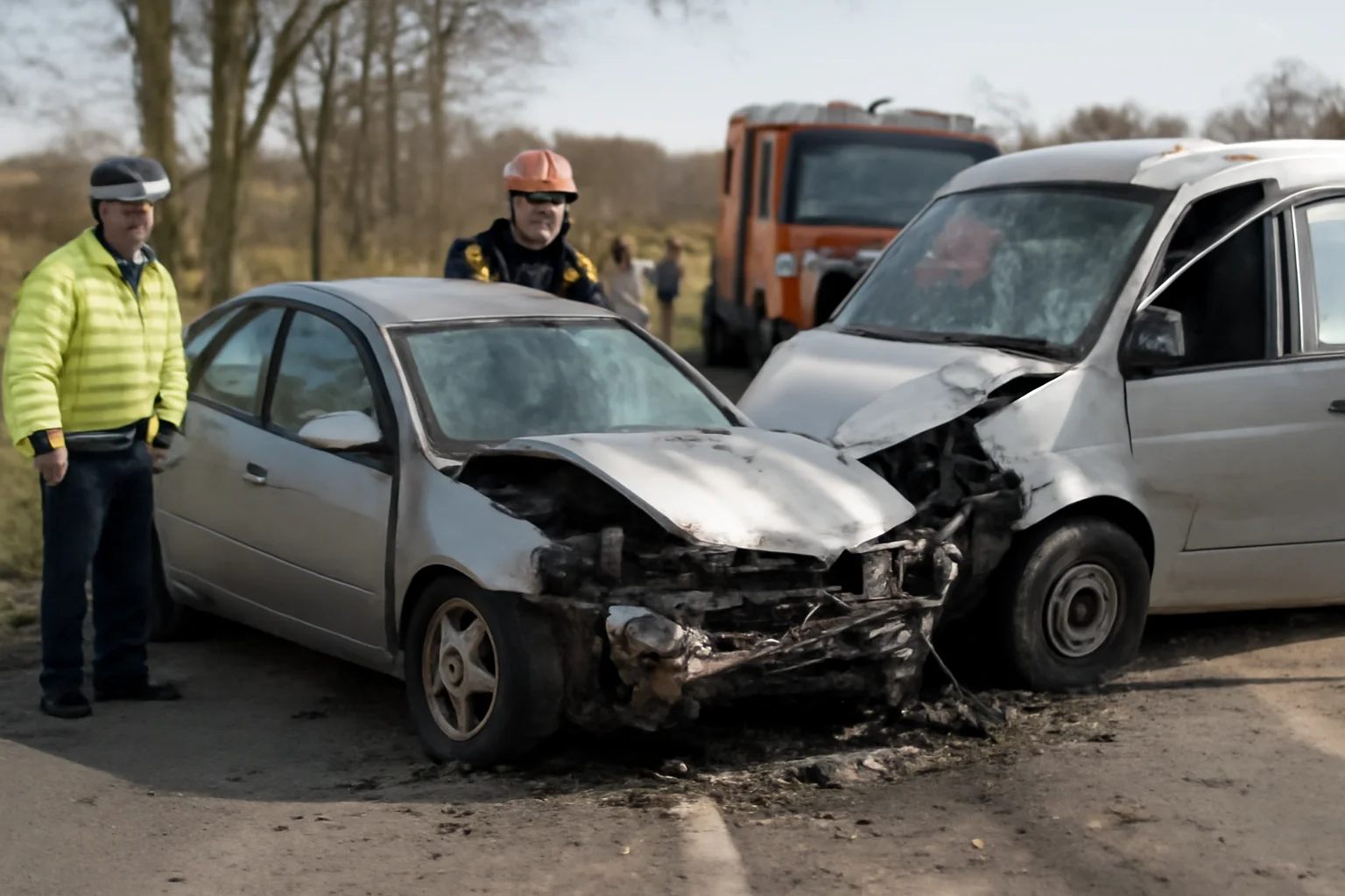 Șapte persoane rănite după ce un autoturism a lovit un copac la Pădureni, județul Botoșani