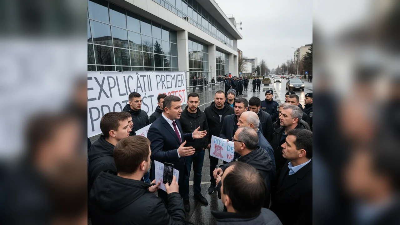 Șeful CJ Botoșani explică de ce premierul ar fi părăsit Primăria pe o ieșire laterală la o vizită anterioară